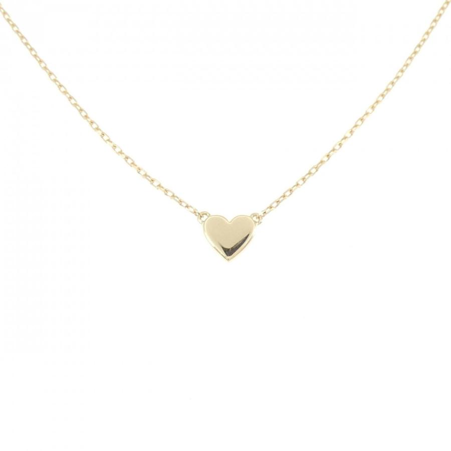 AHKHA ハートネックレス AHKAH アーカー ネックレス ハートパヴェ 18KG ダイヤ 国内発送