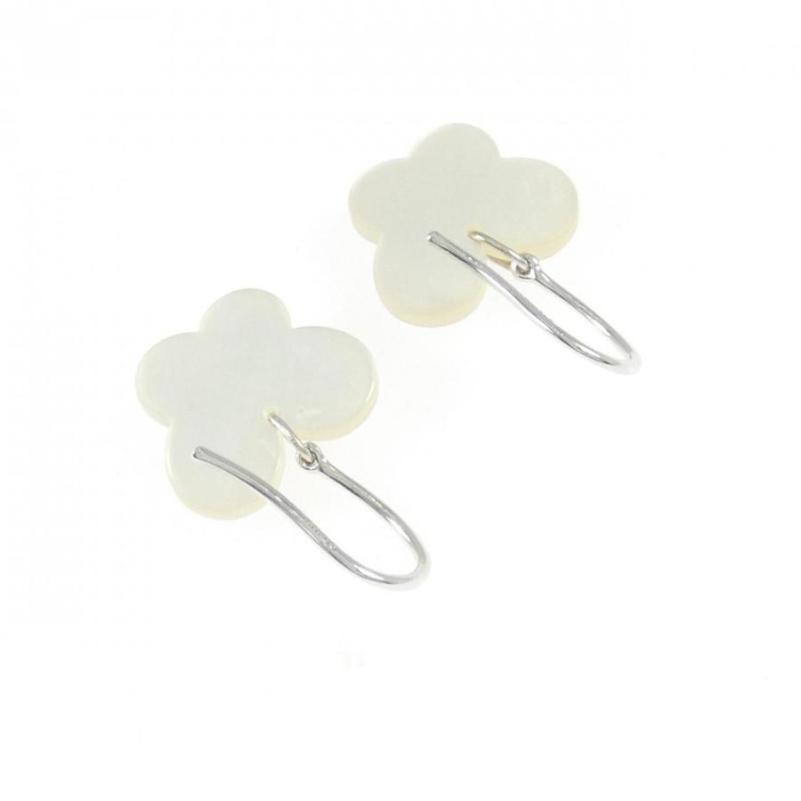 K18WG バタフライ マザーオブパール ピアス : KOMEHYO ONLINESTORE