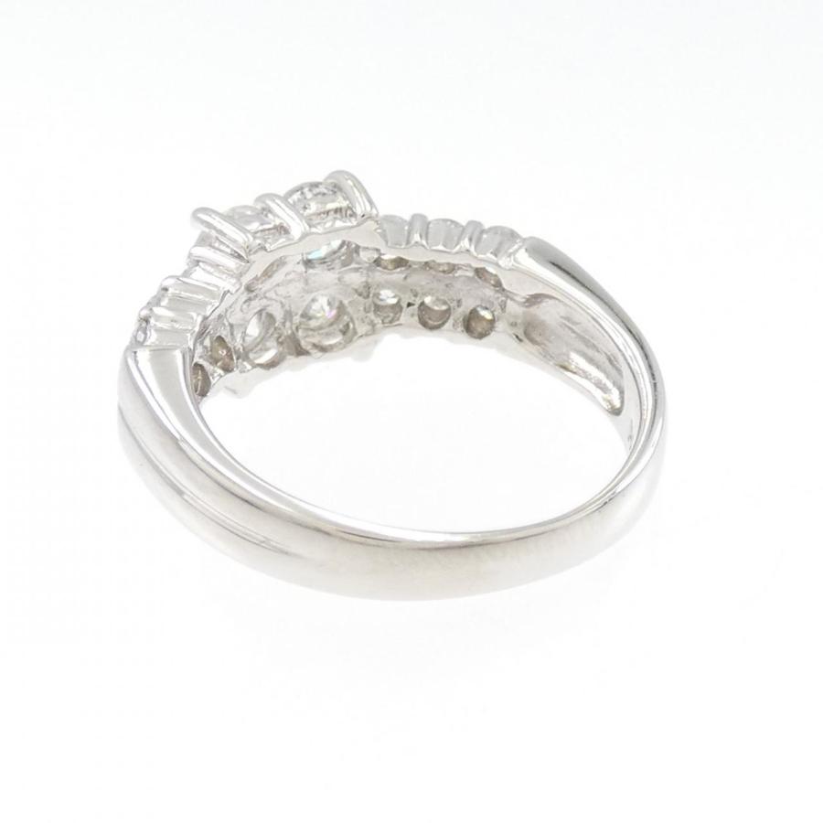 PT900 フラワー ダイヤモンド リング 1.05CT : KOMEHYO ONLINESTORE 