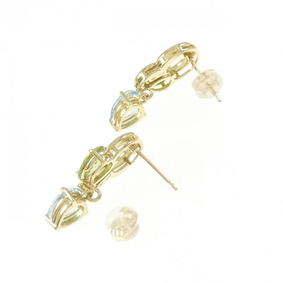 K18YG カラーストーン ピアス : KOMEHYO ONLINESTORE Yahoo!店 - 通販