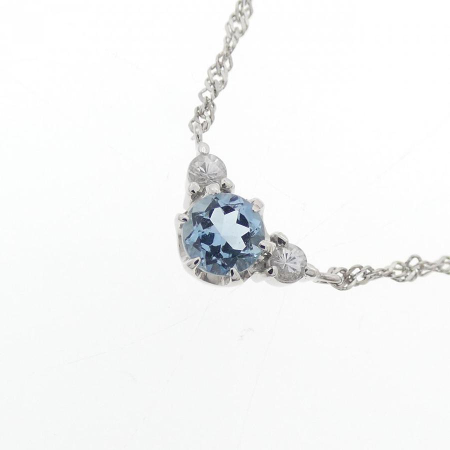 PT900/PT850 アクアマリン ネックレス : KOMEHYO ONLINESTORE Yahoo!店 