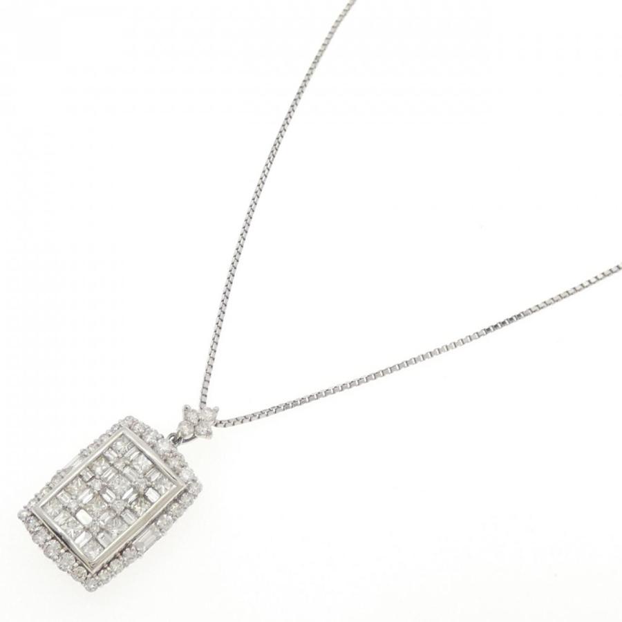 PT900/PT850 ダイヤモンド ネックレス 2.00CT : KOMEHYO ONLINESTORE 