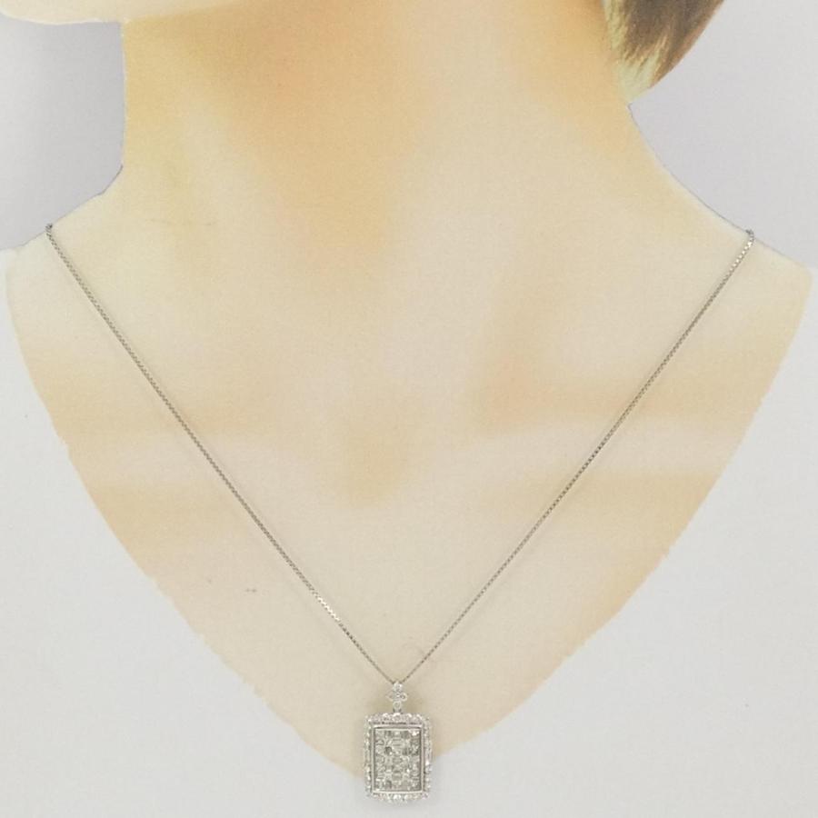 PT900/PT850 ダイヤモンド ネックレス 2.00CT : KOMEHYO ONLINESTORE 