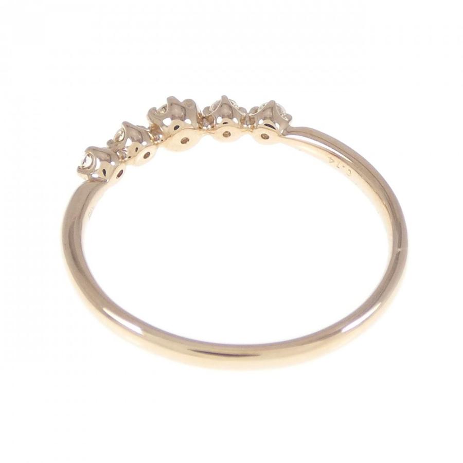 K18PG ダイヤモンド リング 0.14CT : KOMEHYO ONLINESTORE Yahoo!店 