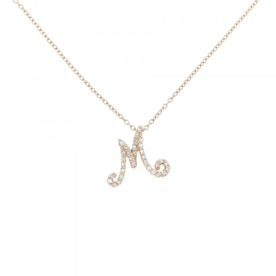 ポンテヴェキオ イニシャル ダイヤモンド ネックレス 0.16CT : KOMEHYO 