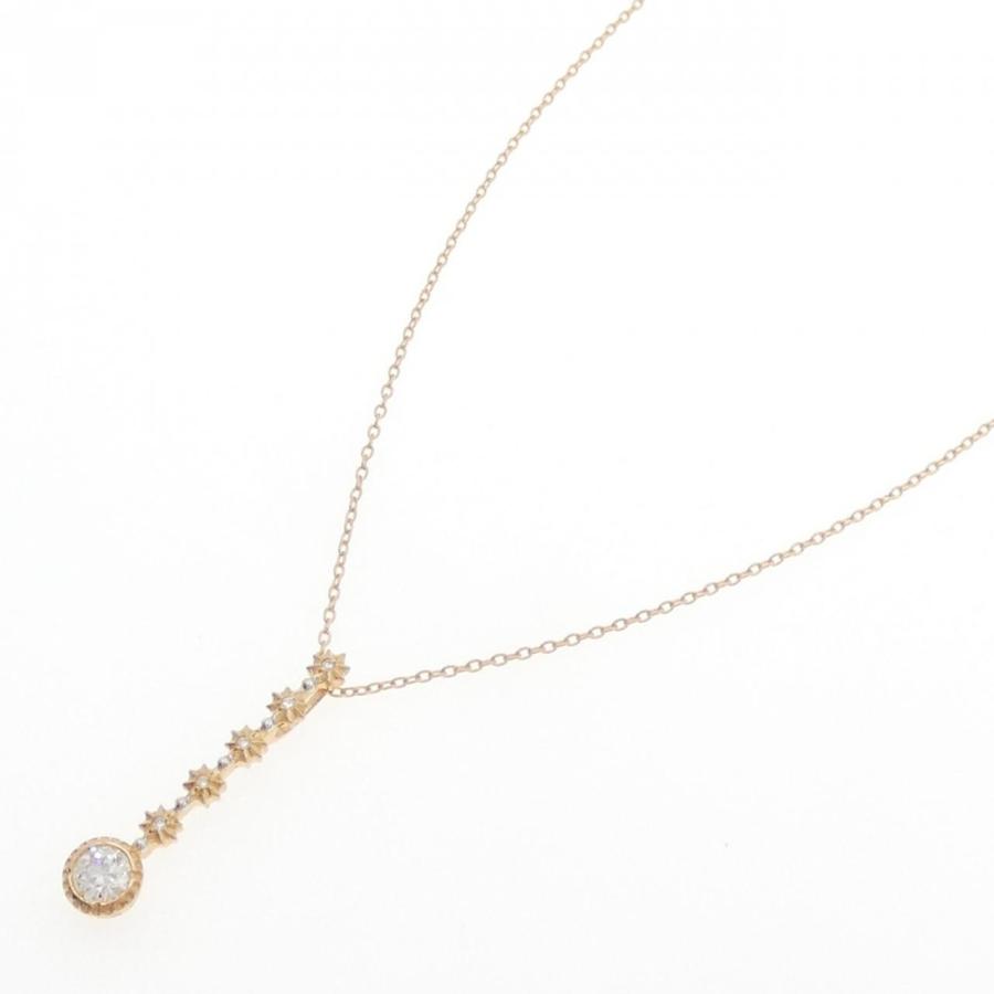 K18PG/K18WG ダイヤモンド ネックレス 0.348CT : KOMEHYO ONLINESTORE 