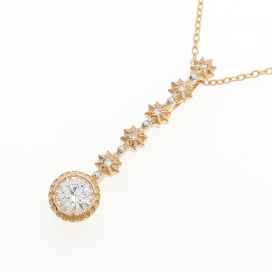 K18PG/K18WG ダイヤモンド ネックレス 0.348CT : KOMEHYO ONLINESTORE 