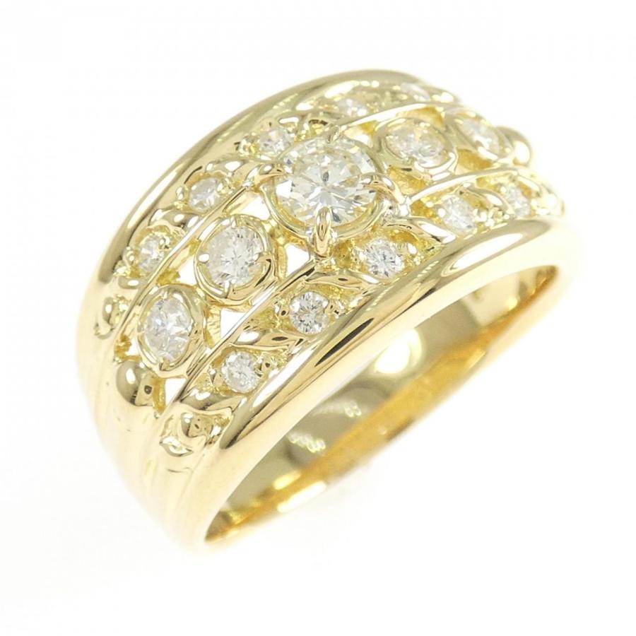 K18YG ダイヤモンド リング 0.52CT : KOMEHYO ONLINESTORE Yahoo!店