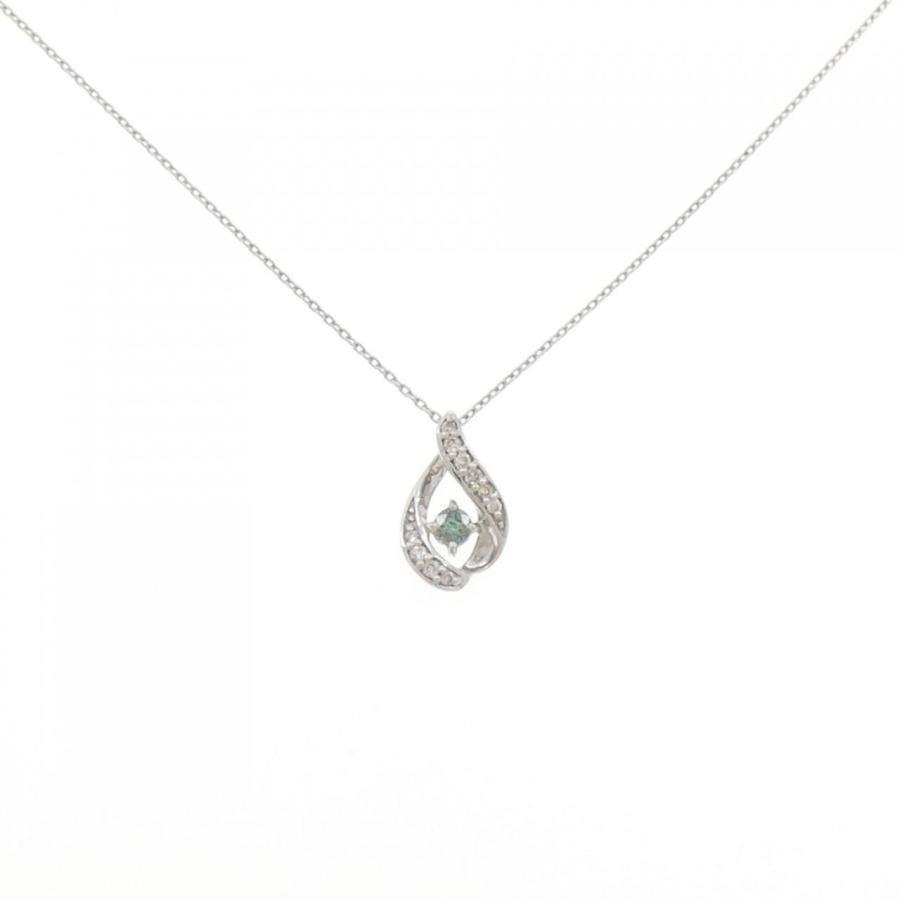 K18WG アレキサンドライト ネックレス : KOMEHYO ONLINESTORE Yahoo!店 
