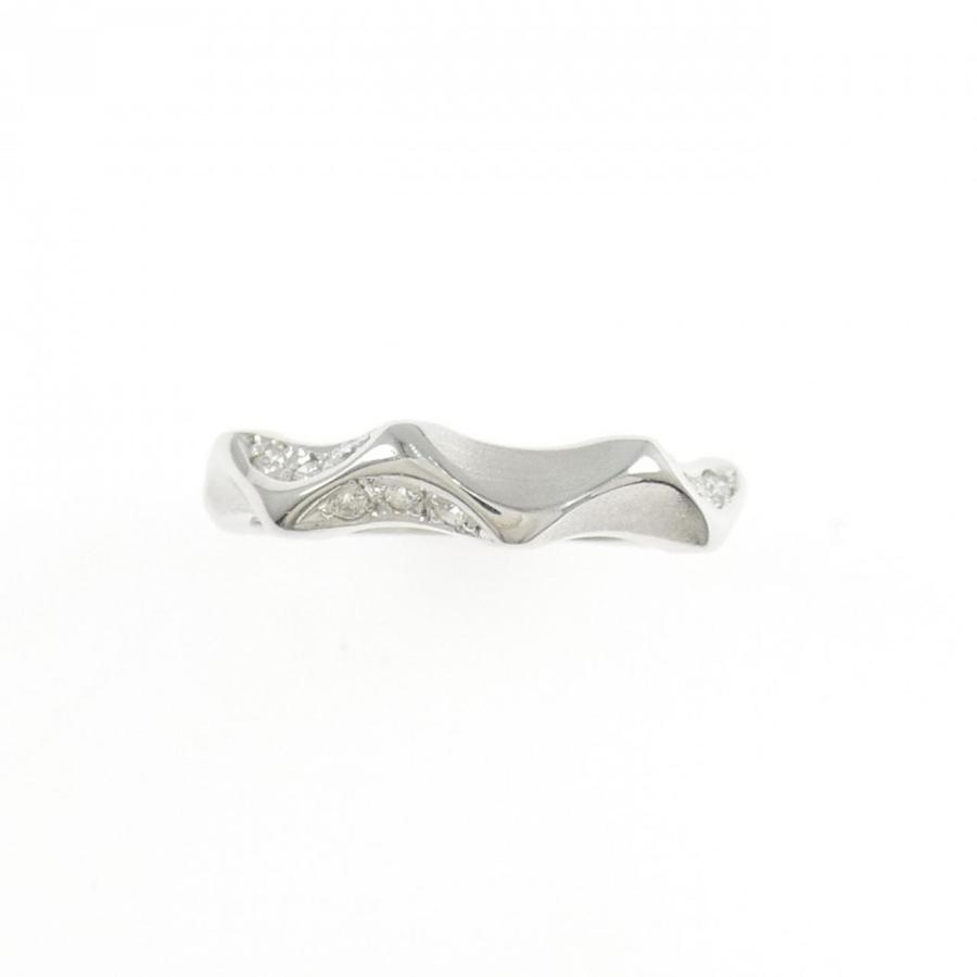 K18WG ダイヤモンド リング 0.09CT : KOMEHYO ONLINESTORE Yahoo!店