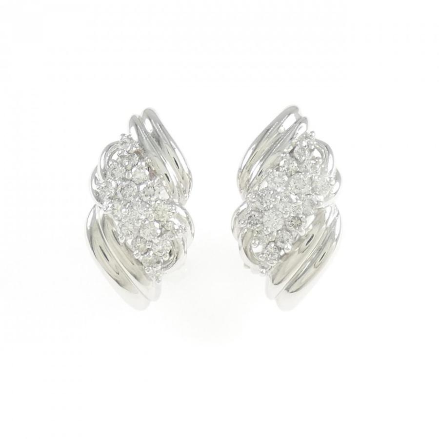 pt900 ダイヤモンドピアス　重量1.2g 査定&クリーニング済 楽天市場】0.434ct ダイヤモンド ピアス プラチナPT900 1g レディース