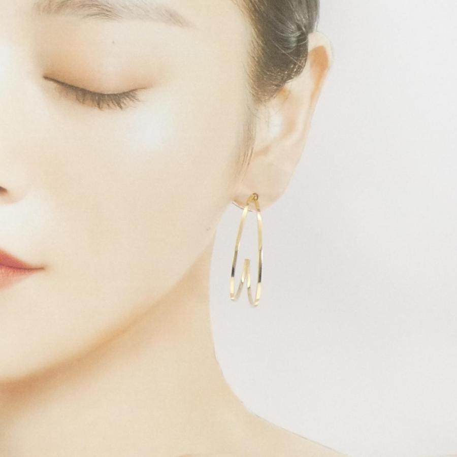 美品★STAR JEWELRYスタージュエリー★K10YGオーバルフープピアス スタージュエリー K10YG ピアス : KOMEHYO ONLINESTORE Yahoo!店