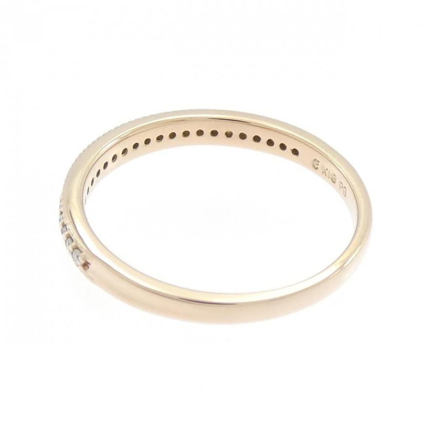 K18PG ダイヤモンド リング 0.13CT_2
