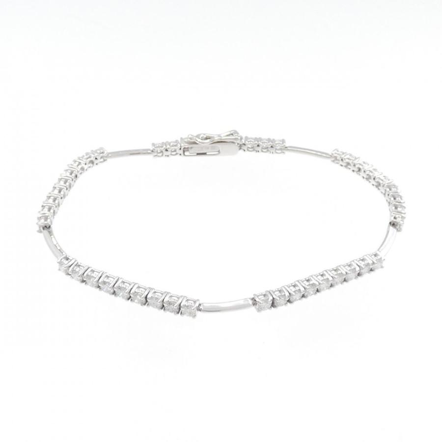 K18WG ダイヤモンド ブレスレット 3.00CT : KOMEHYO ONLINESTORE Yahoo 