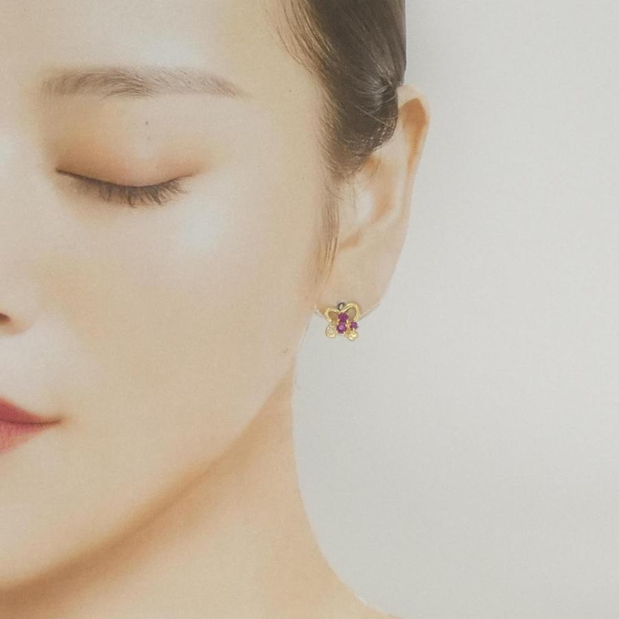 18金ルビーピアス K18YG ルビー ピアス 0.86CT : KOMEHYO ONLINESTORE Yahoo!店 - 通販