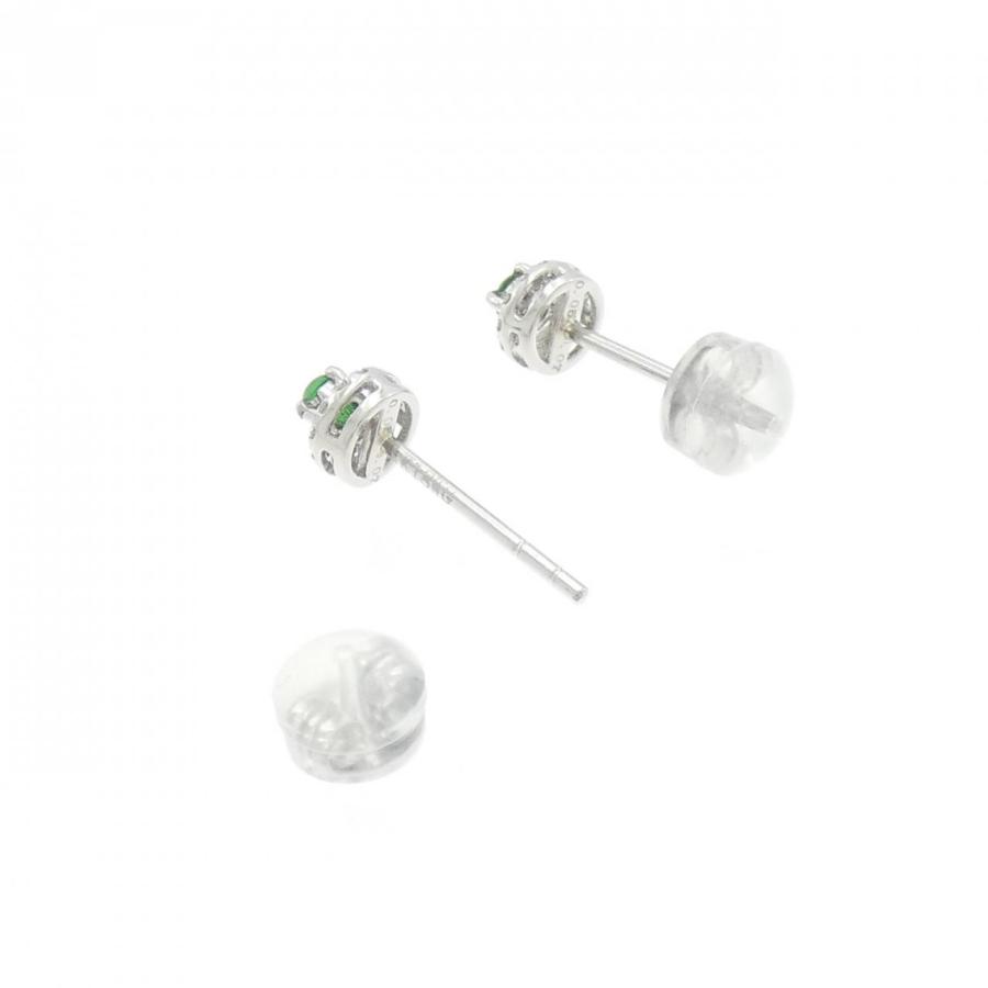 K18WG ヒスイ ピアス 0.14CT : KOMEHYO ONLINESTORE Yahoo!店 - 通販  