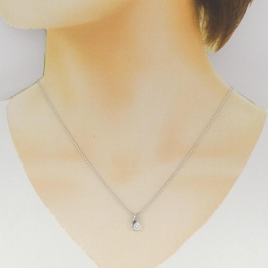PT900/PT850 ダイヤモンド ネックレス 0.35CT : KOMEHYO ONLINESTORE 