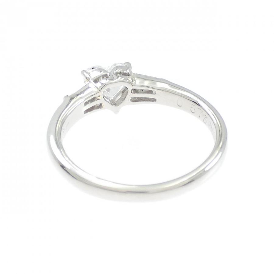 PT900 ダイヤモンド リング 0.573CT E SI1 ハートシェイプ : KOMEHYO
