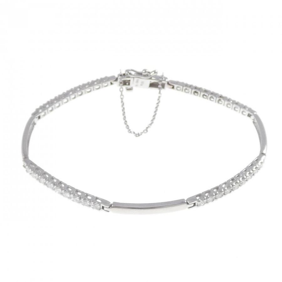 K18WG ダイヤモンド ブレスレット 1.16CT : KOMEHYO ONLINESTORE Yahoo 