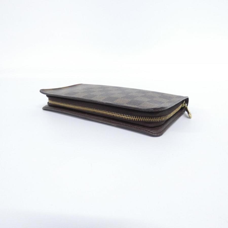 ルイヴィトン ダミエ ポルト モネ ジップ N61728 財布 LOUIS VUITTON 
