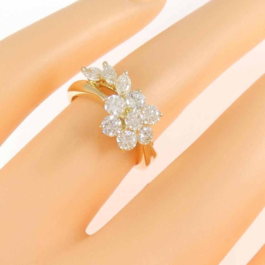 リメイク】K18YG ダイヤモンド リング 0.01CT 0.1ct】K18PG 