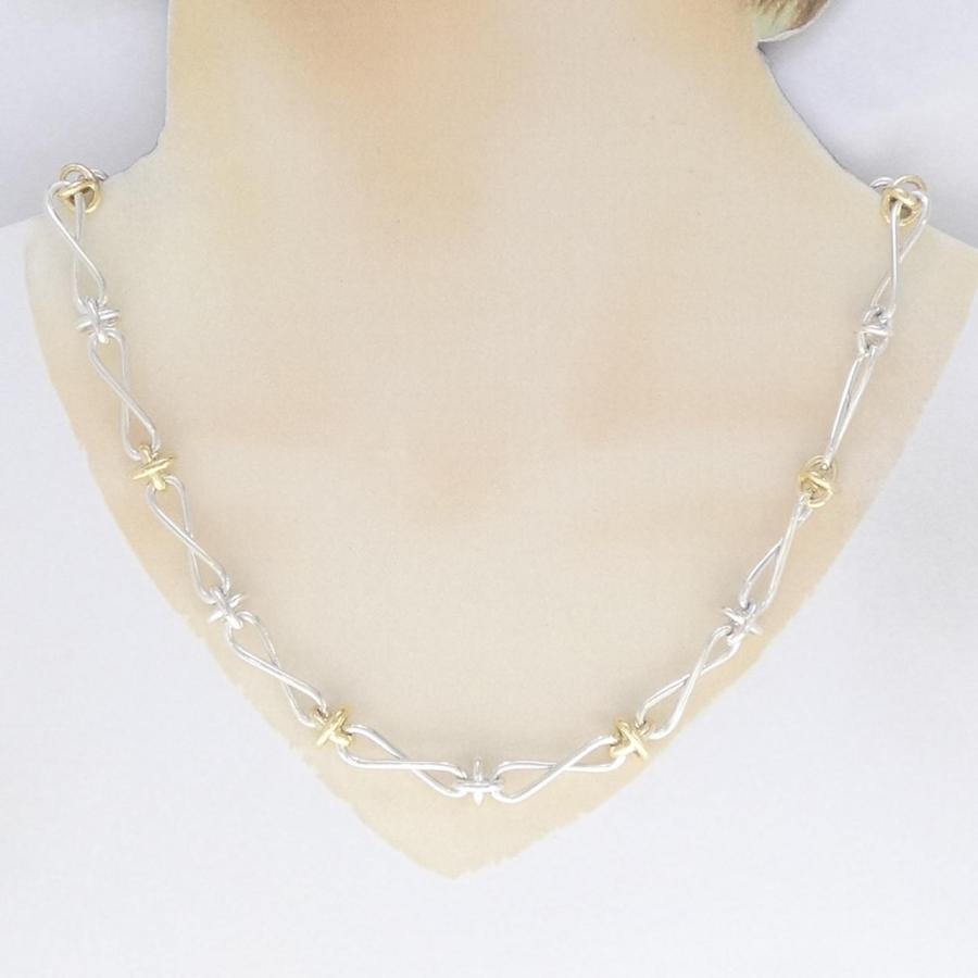 ティファニー 925/750YG ネックレス : KOMEHYO ONLINESTORE Yahoo!店 