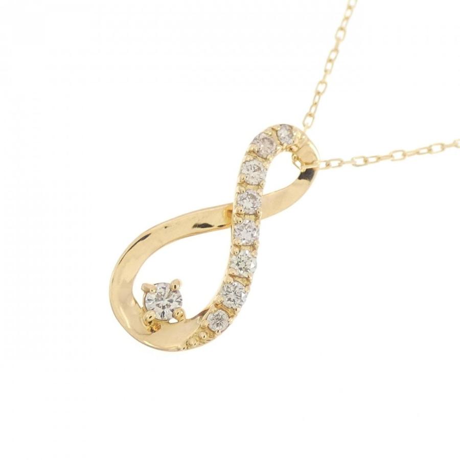 K18YG ダイヤモンド ネックレス 0.10CT : KOMEHYO ONLINESTORE Yahoo 