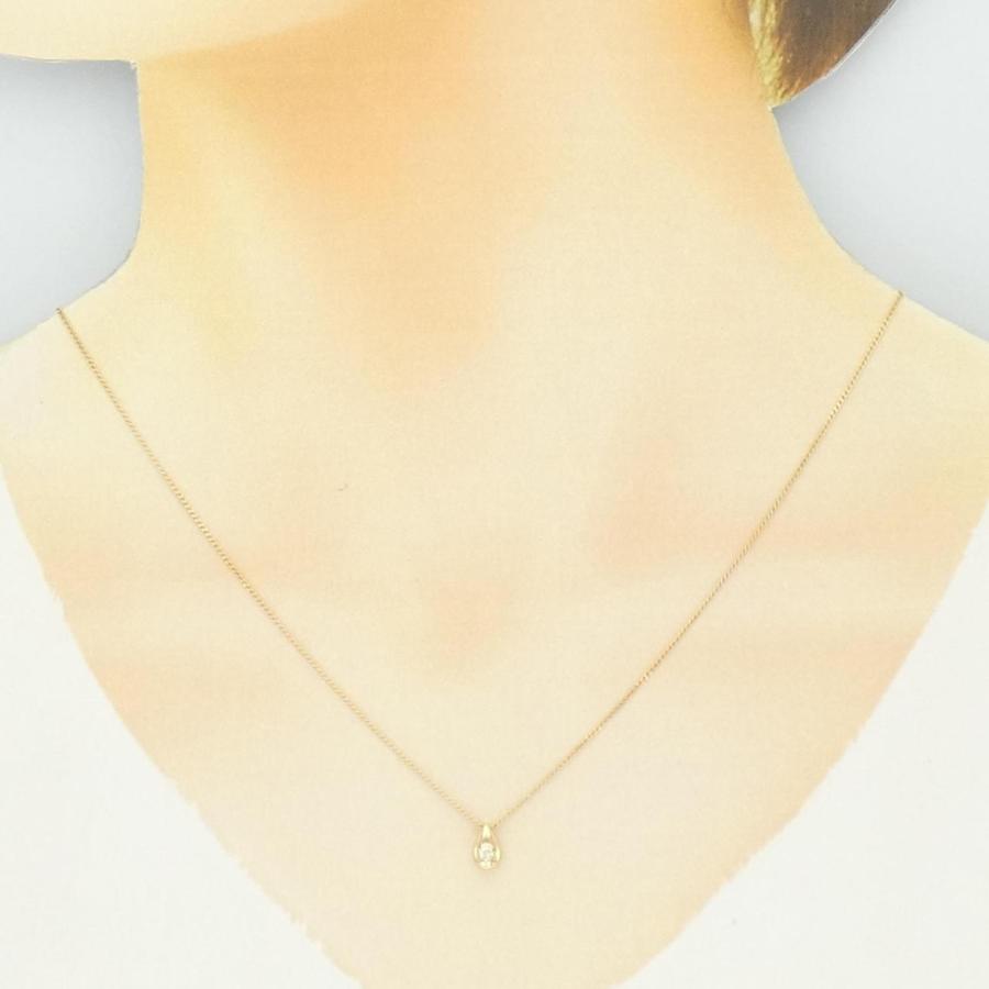 K18YG ダイヤモンド ネックレス 0.05CT : KOMEHYO ONLINESTORE Yahoo 