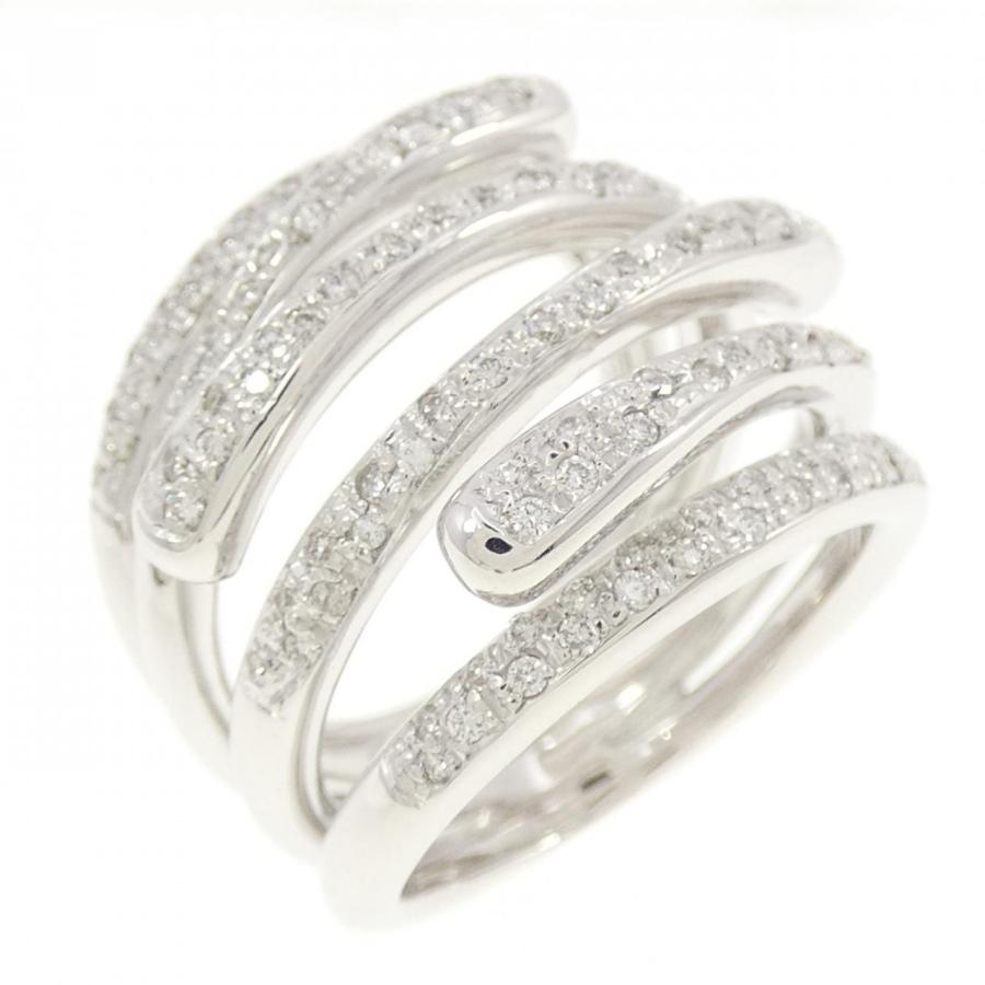 750WG ダイヤモンド リング : KOMEHYO ONLINESTORE Yahoo!店 - 通販