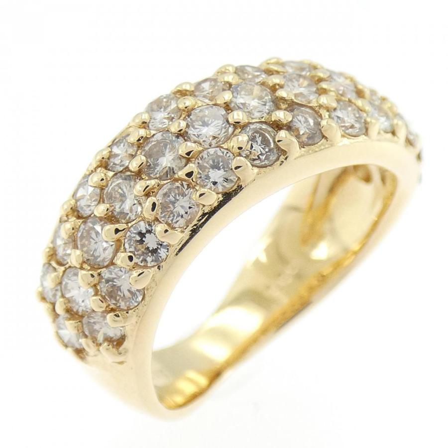 K18YG パヴェ ダイヤモンド リング 1.00CT : KOMEHYO ONLINESTORE