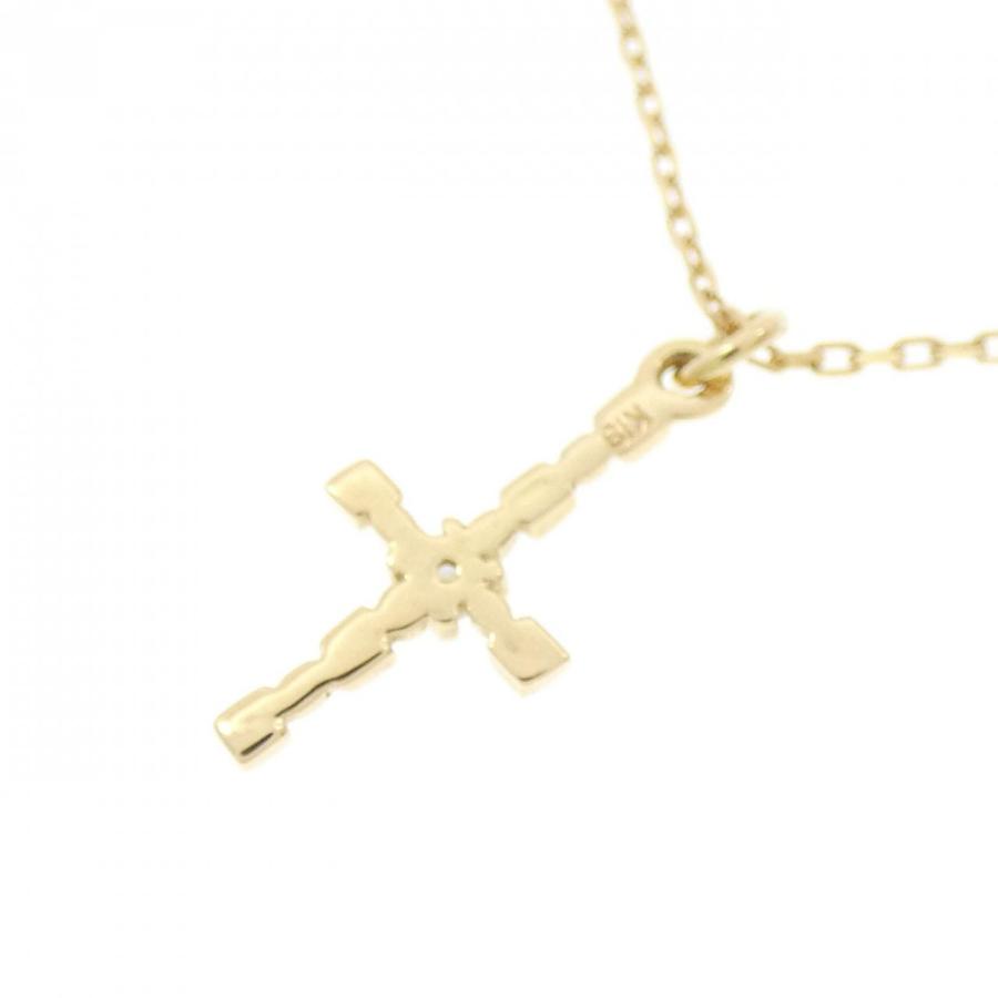 K18YG クロス ダイヤモンド ネックレス : KOMEHYO ONLINESTORE Yahoo