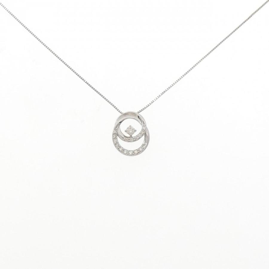 PT900/PT850 ダイヤモンド ネックレス 0.16CT : KOMEHYO ONLINESTORE 
