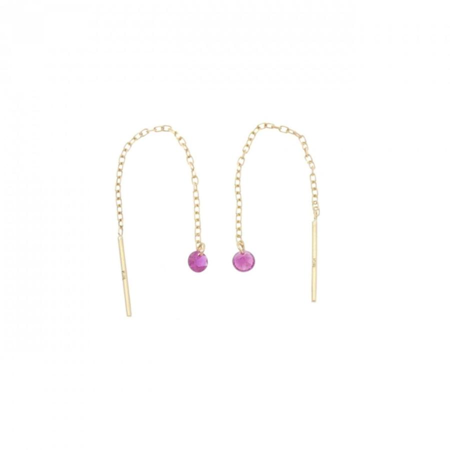 K18YG ルビー ピアス : KOMEHYO ONLINESTORE Yahoo!店 - 通販