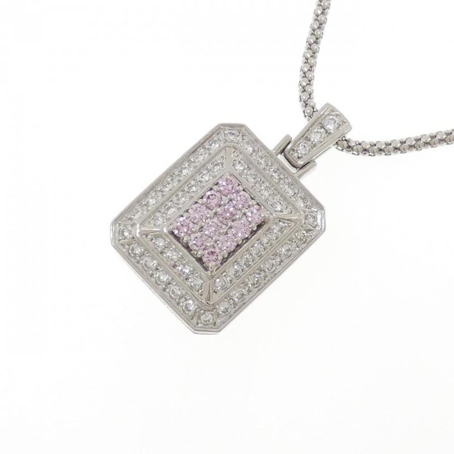 PT900/PT850 ピンクダイヤモンド ネックレス 0.32CT : KOMEHYO 