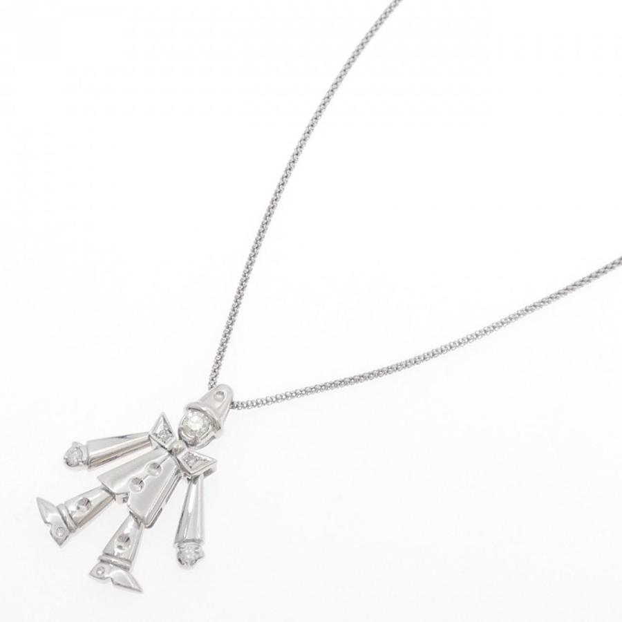 K18WG ダイヤモンド ネックレス 0.30CT : KOMEHYO ONLINESTORE Yahoo 