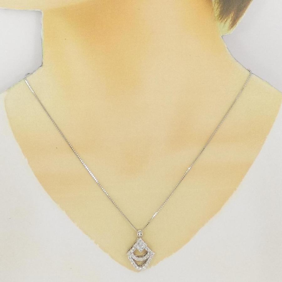 PT900/PT850 ダイヤモンド ネックレス 1.00CT : KOMEHYO ONLINESTORE 