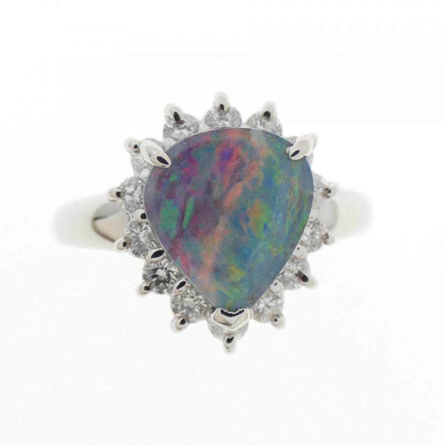 PT900 ボルダーオパール リング 1.30CT : KOMEHYO ONLINESTORE Yahoo 
