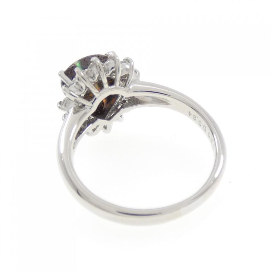 PT900 ボルダーオパール リング 1.30CT : KOMEHYO ONLINESTORE Yahoo 