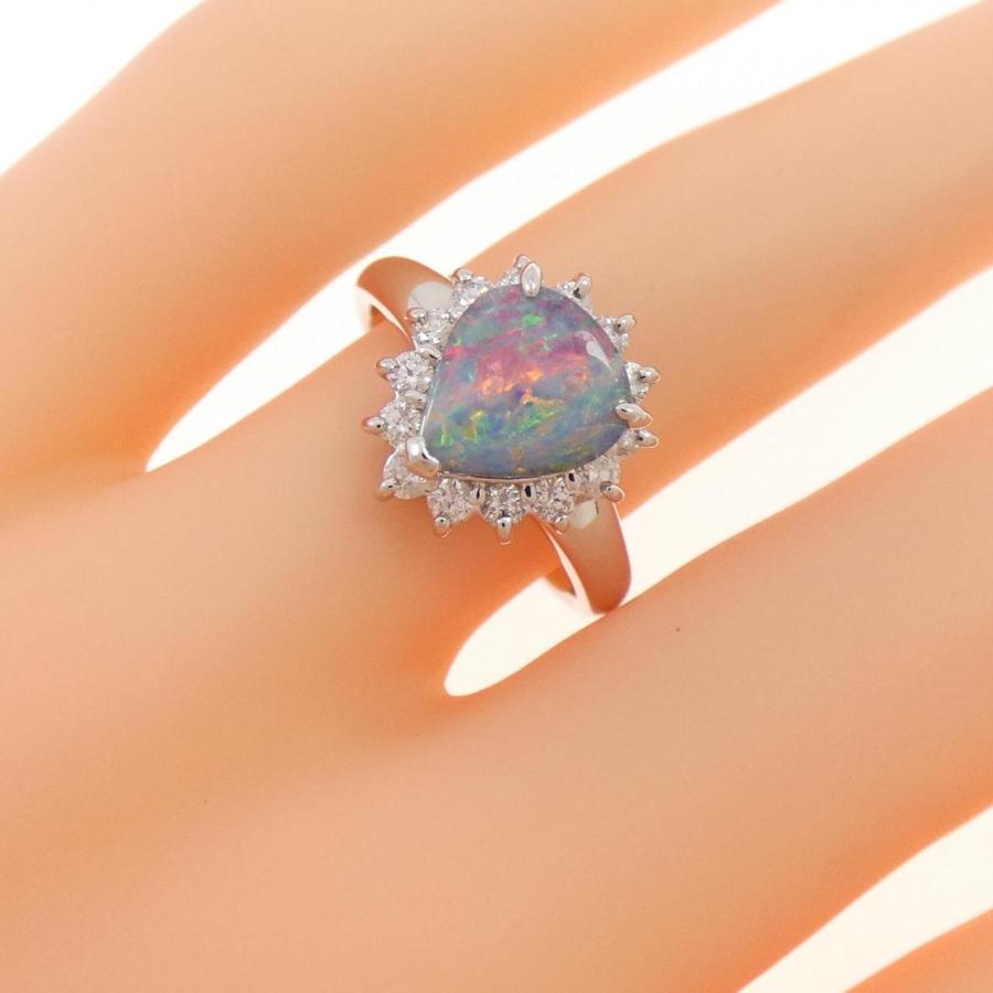 PT900 ボルダーオパール リング 1.30CT : KOMEHYO ONLINESTORE Yahoo 