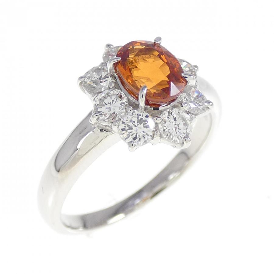 PT900 ガーネット　指輪 PT900 ガーネット リング 1.008CT : KOMEHYO ONLINESTORE Yahoo!店