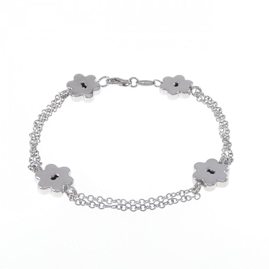 750WG フラワー ブレスレット : KOMEHYO ONLINESTORE Yahoo!店 - 通販 