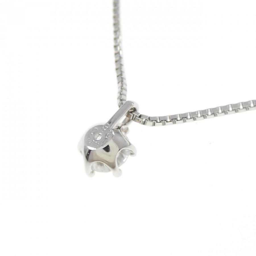 PT900/PT850 ソリティア ダイヤモンド ネックレス 0.327CT : KOMEHYO 