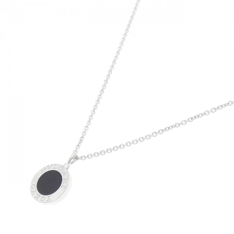 BVLGARI ネックレス サークルロゴ シルバーカラー BVLGARI ブルガリ 