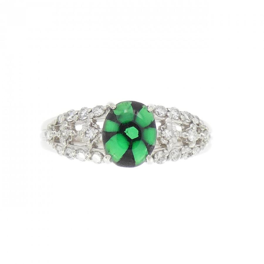 PT900 トラピッチェエメラルド リング 0.953CT : KOMEHYO ONLINESTORE 
