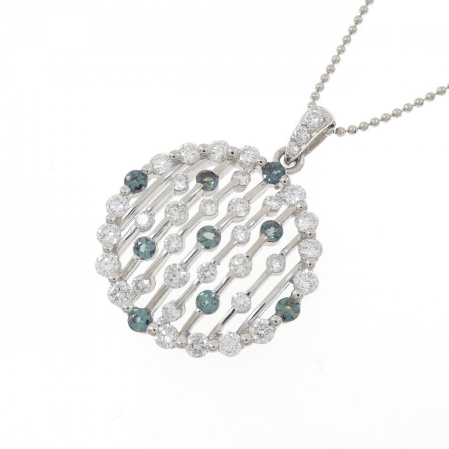 PT900/PT850 アレキサンドライト ネックレス 0.38CT : KOMEHYO 