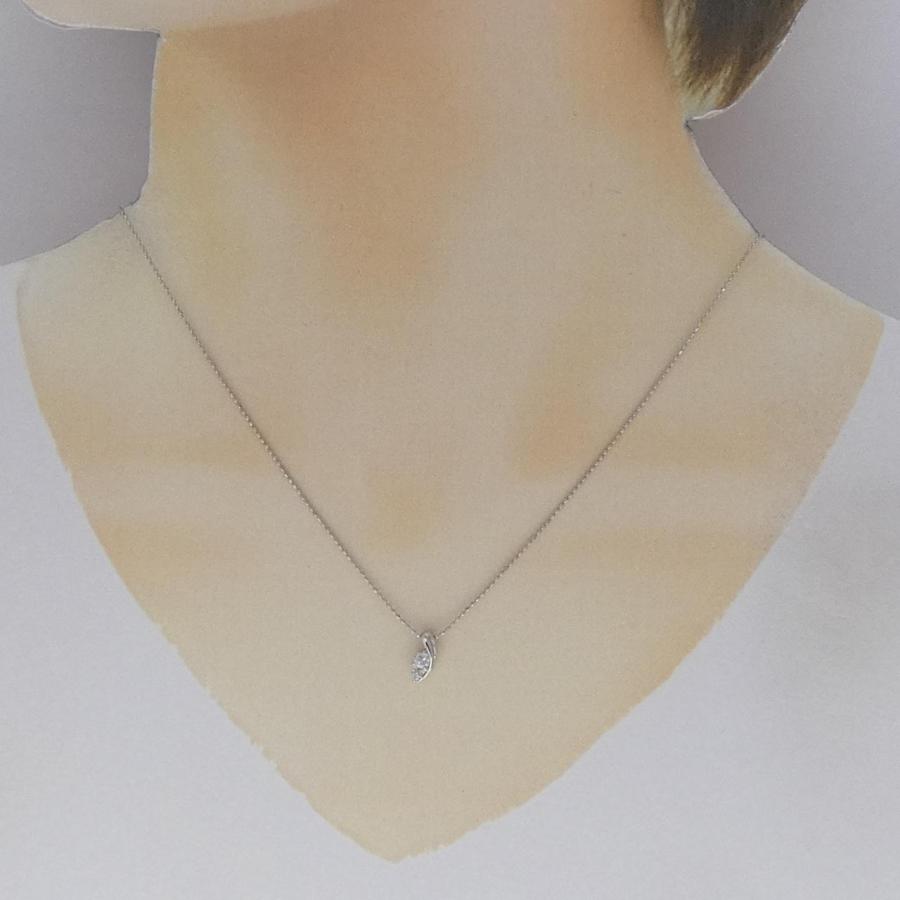 PT900/PT850 ダイヤモンド ネックレス 0.13CT : KOMEHYO ONLINESTORE 