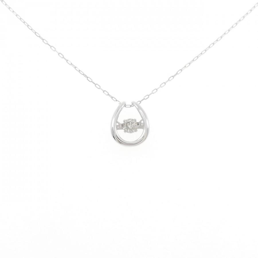 K18WG ダイヤモンド ネックレス 0.08CT : KOMEHYO ONLINESTORE Yahoo 