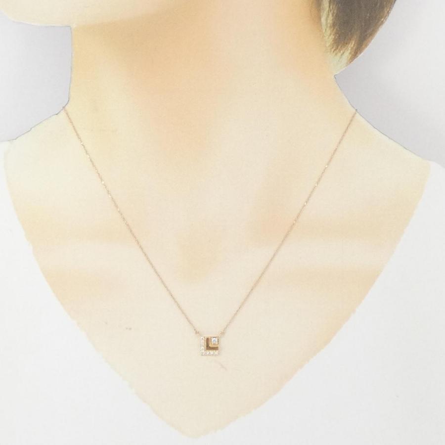 K18PG ダイヤモンド ネックレス 0.13CT : KOMEHYO ONLINESTORE Yahoo 