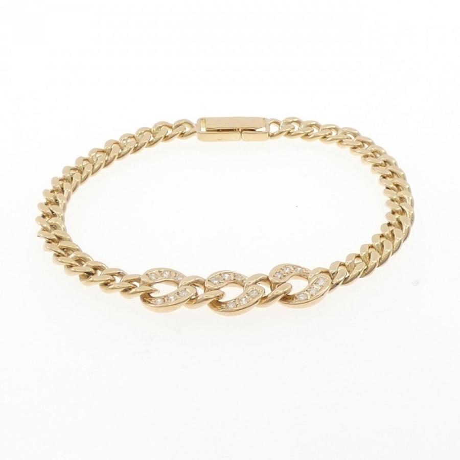 K18YG ダイヤモンド ブレスレット 0.24CT : KOMEHYO ONLINESTORE Yahoo 