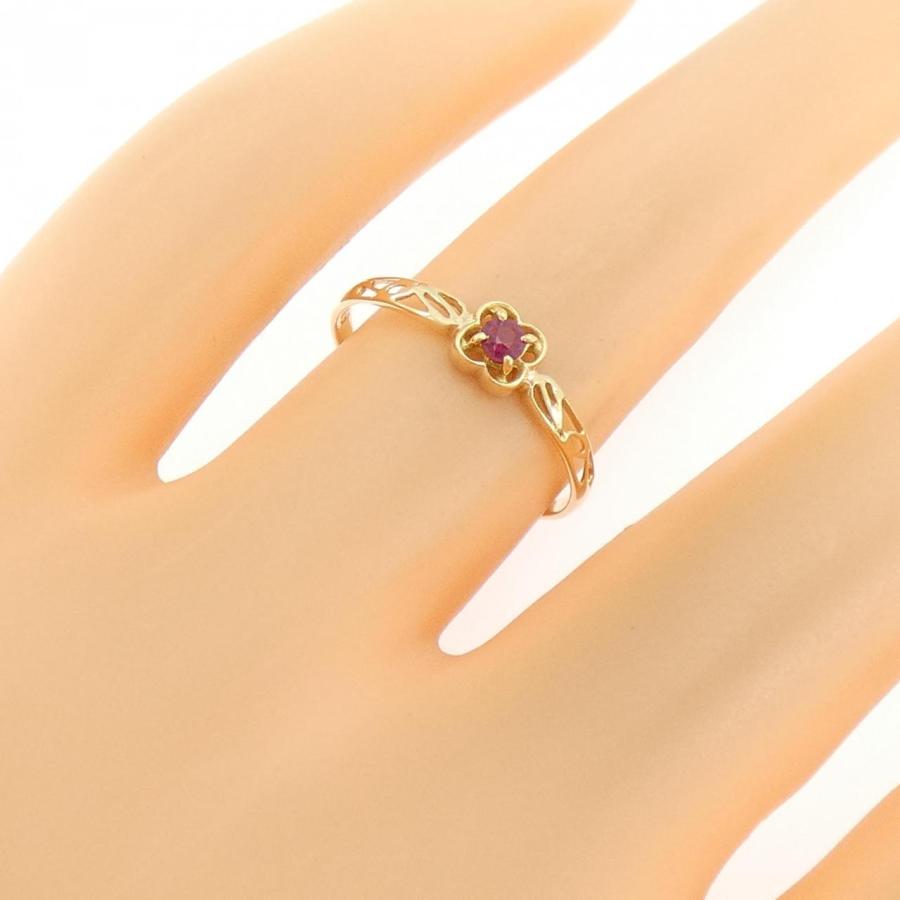 K18YG ルビー リング 0.084CT : KOMEHYO ONLINESTORE Yahoo!店 - 通販